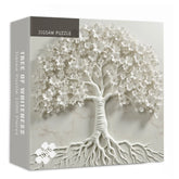 Tree Of Whiteness Jigsaw Puzzle 1000 Pieces
